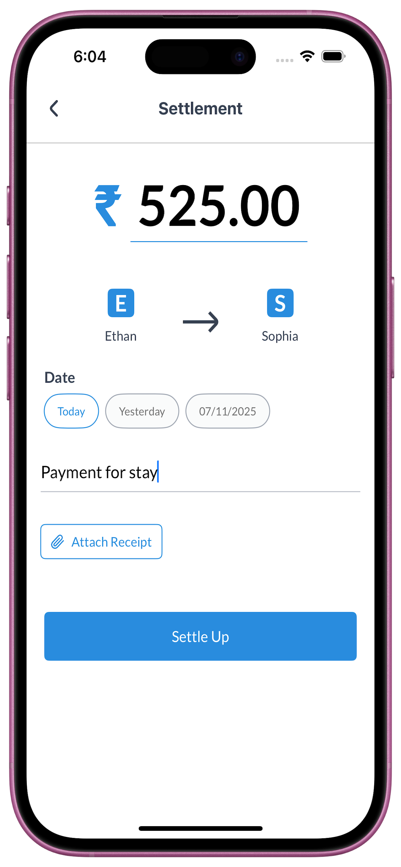 Detailed Hangout View